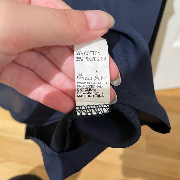 Navy blue blouse - Picture 3 of 12